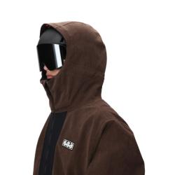 Зимен анорак 686 Ghost 2.5L – кафяво рипсено кадифе